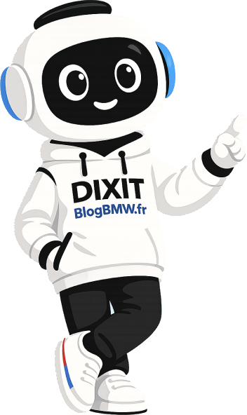 Dixit, la mascotte de l’assistant DIXITOO du BlogBMW.fr