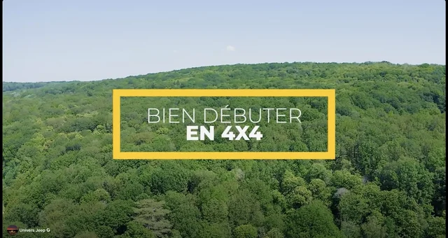 Vidéo Facebook UniversJeep.fr : bien débuter en 4x4